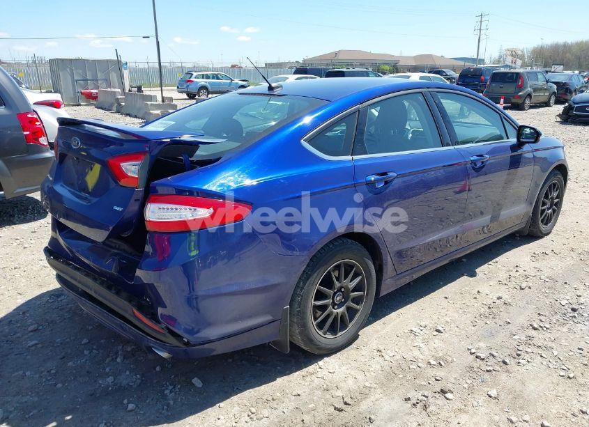 Photo 4 of 2015 Ford Fusion SE (VIN 3FA6P0H76FR194720)