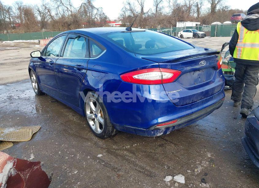 Photo 3 of 2015 Ford Fusion SE (VIN 3FA6P0H76FR231801)