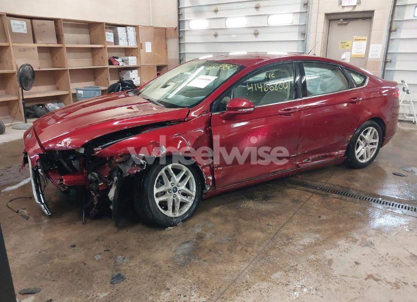 Photo 2 of 2016 Ford Fusion SE (VIN 3FA6P0H76GR103379)