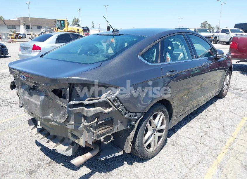 Photo 4 of 2016 Ford Fusion SE (VIN 3FA6P0H76GR330779)