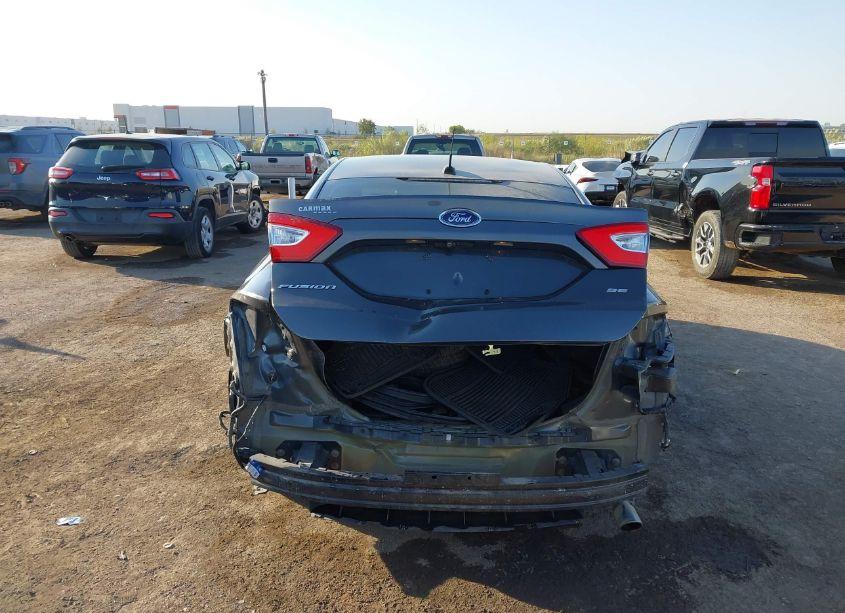 Photo 16 of 2016 Ford Fusion SE (VIN 3FA6P0H76GR354791)