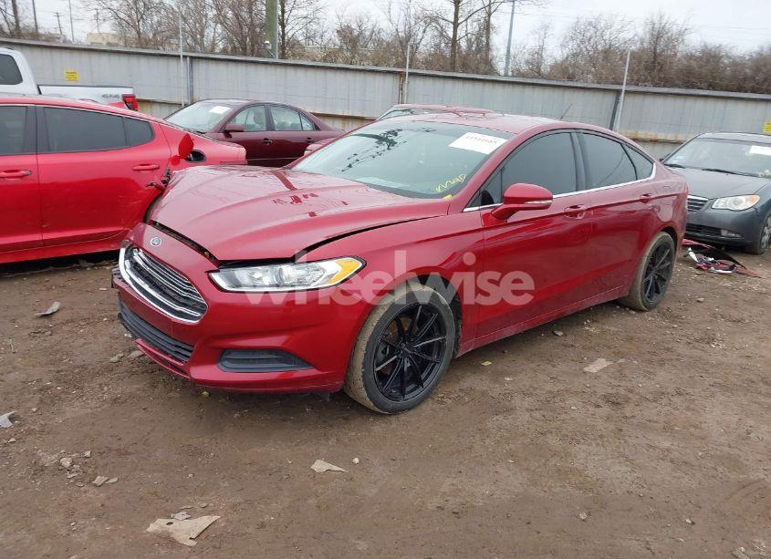 Photo 2 of 2016 Ford Fusion SE (VIN 3FA6P0H76GR375091)