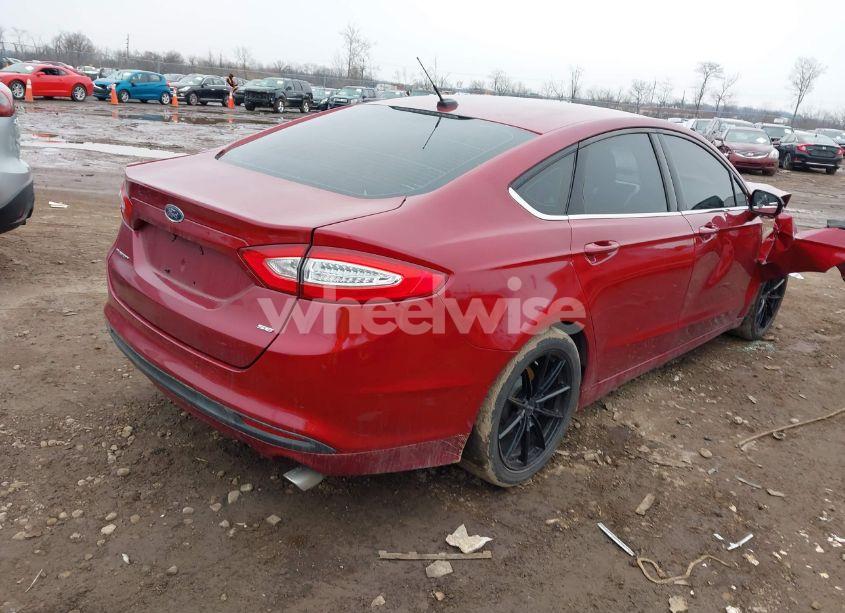 Photo 4 of 2016 Ford Fusion SE (VIN 3FA6P0H76GR375091)