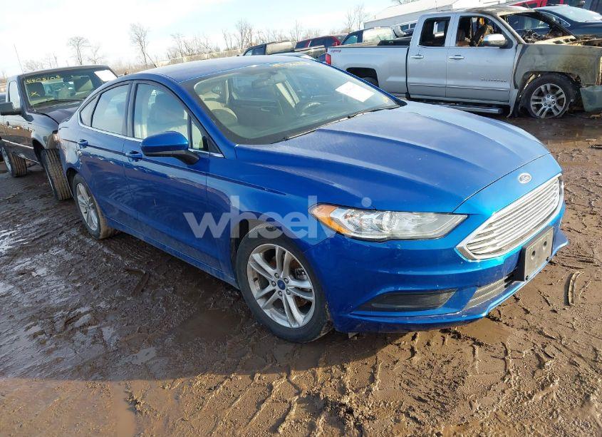 2018 Ford Fusion SE (VIN 3FA6P0H76JR108265) main photo