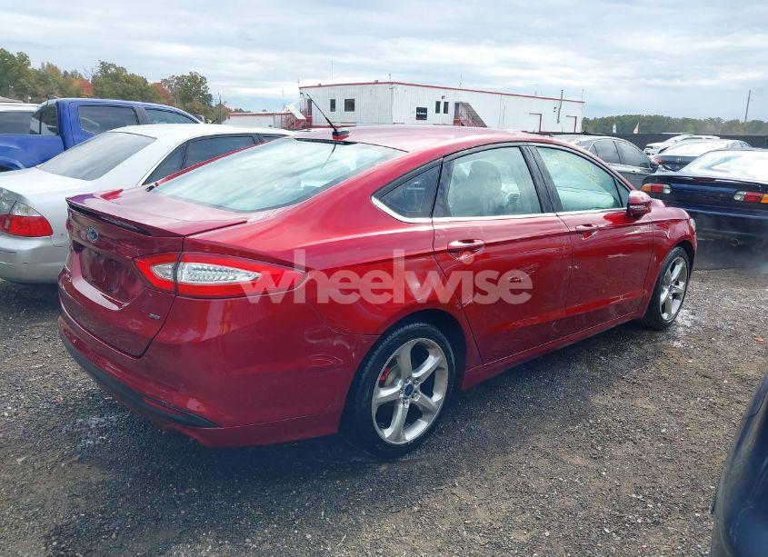 Photo 4 of 2016 Ford Fusion SE (VIN 3FA6P0H77GR162571)