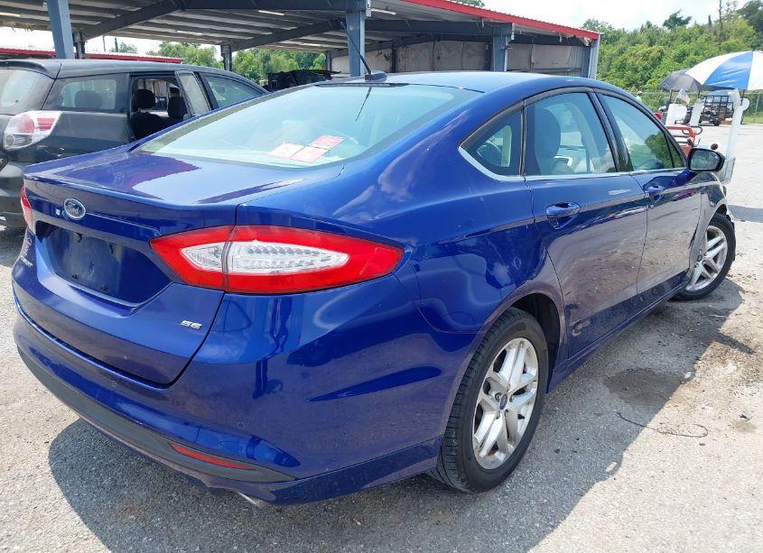 Photo 4 of 2016 Ford Fusion SE (VIN 3FA6P0H77GR170007)