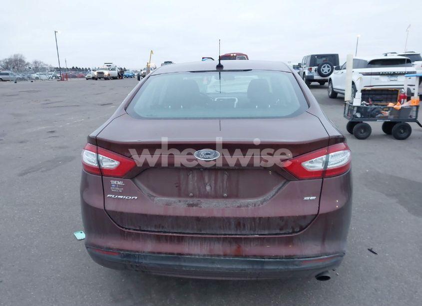 Photo 17 of 2016 Ford Fusion SE (VIN 3FA6P0H77GR173005)