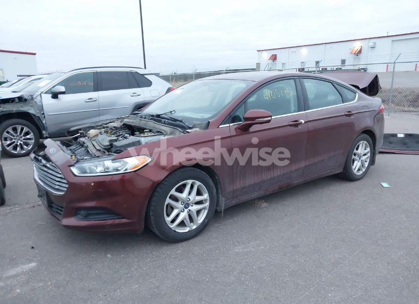 Photo 2 of 2016 Ford Fusion SE (VIN 3FA6P0H77GR173005)