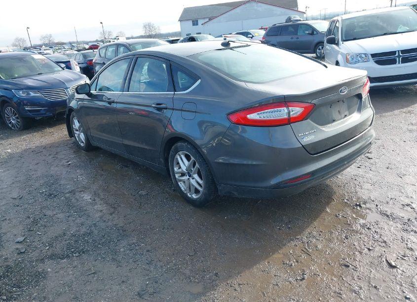 Photo 3 of 2016 Ford Fusion SE (VIN 3FA6P0H77GR310508)