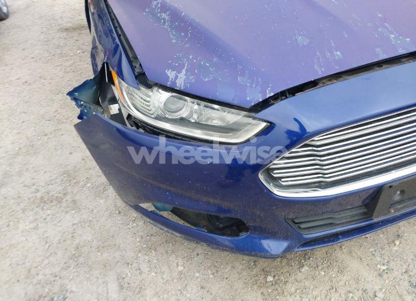 Photo 12 of 2016 Ford Fusion SE (VIN 3FA6P0H77GR403058)