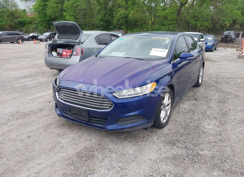 Photo 2 of 2016 Ford Fusion SE (VIN 3FA6P0H77GR403058)
