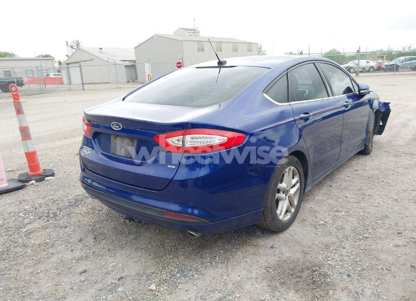 Photo 4 of 2016 Ford Fusion SE (VIN 3FA6P0H77GR403058)