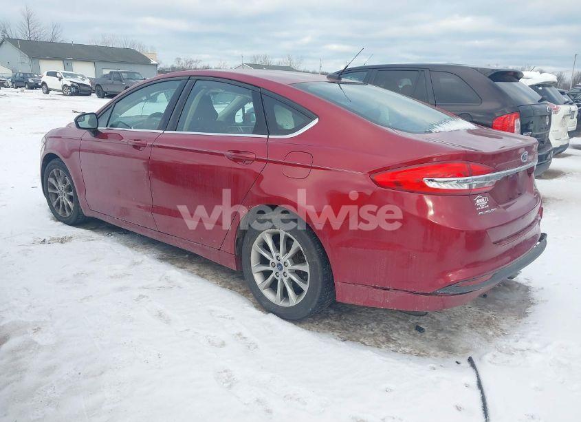 Photo 3 of 2017 Ford Fusion SE (VIN 3FA6P0H77HR109371)