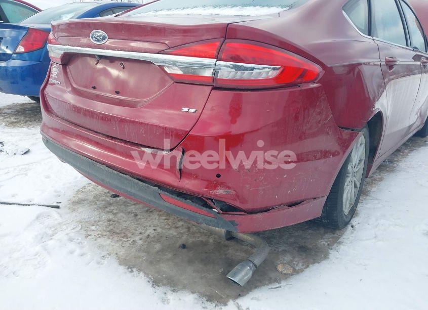 Photo 6 of 2017 Ford Fusion SE (VIN 3FA6P0H77HR109371)