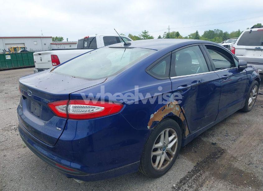 Photo 4 of 2013 Ford Fusion SE (VIN 3FA6P0H78DR114699)