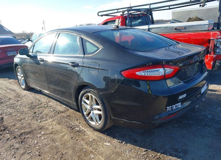 Photo 3 of 2013 Ford Fusion SE (VIN 3FA6P0H78DR316989)