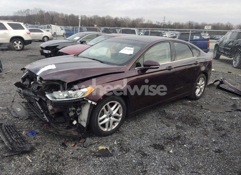 Photo 2 of 2013 Ford Fusion SE (VIN 3FA6P0H78DR354545)