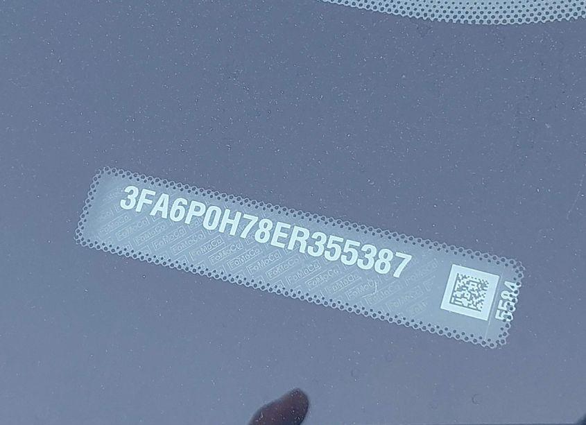 Photo 17 of 2014 Ford Fusion SE (VIN 3FA6P0H78ER355387)