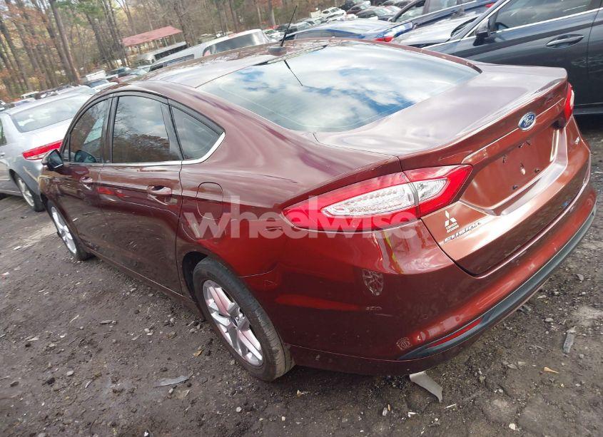 Photo 3 of 2015 Ford Fusion SE (VIN 3FA6P0H78FR255517)