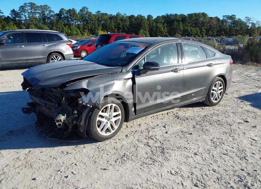 Photo 2 of 2016 Ford Fusion SE (VIN 3FA6P0H78GR367784)
