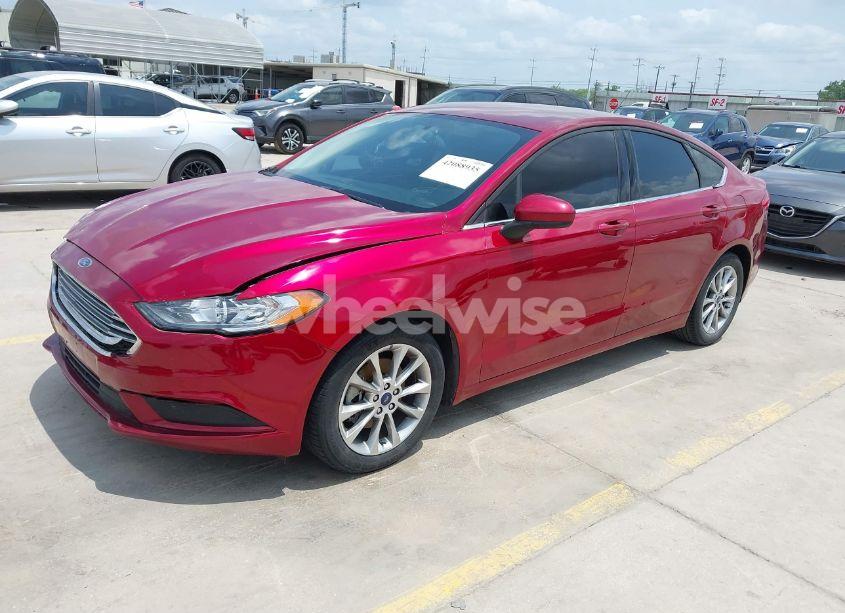 Photo 2 of 2017 Ford Fusion SE (VIN 3FA6P0H78HR157106)