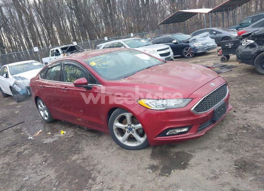2017 Ford Fusion SE (VIN 3FA6P0H78HR390175) main photo