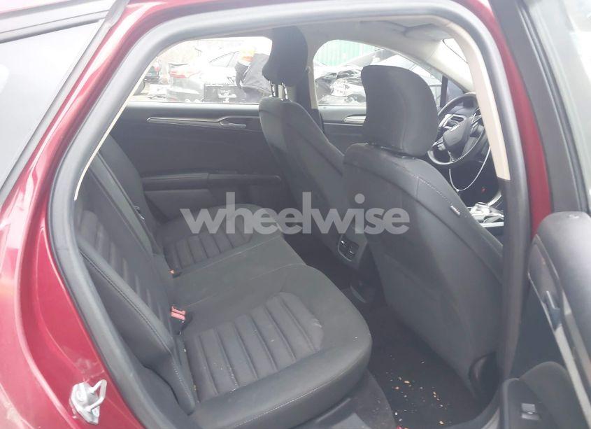 Photo 8 of 2017 Ford Fusion SE (VIN 3FA6P0H78HR390175)