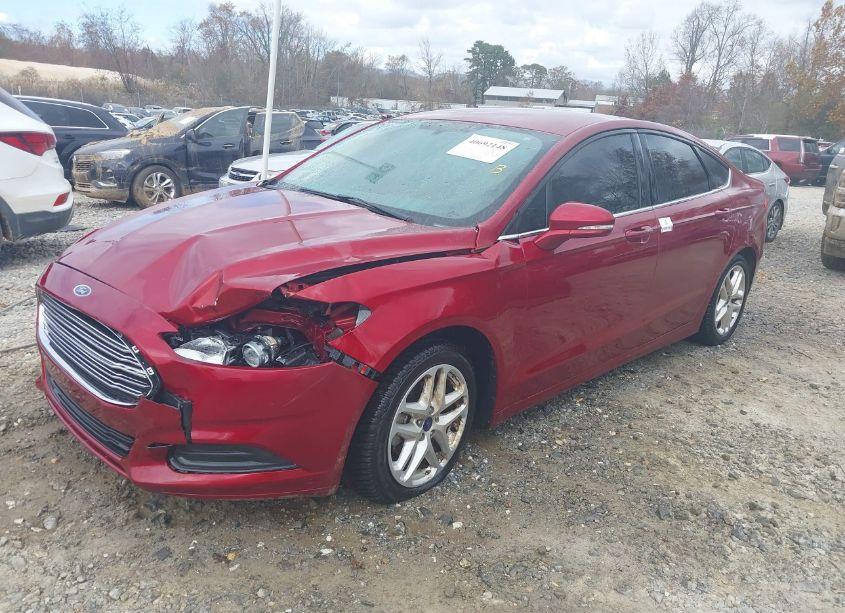Photo 2 of 2016 Ford Fusion SE (VIN 3FA6P0H79GR121228)