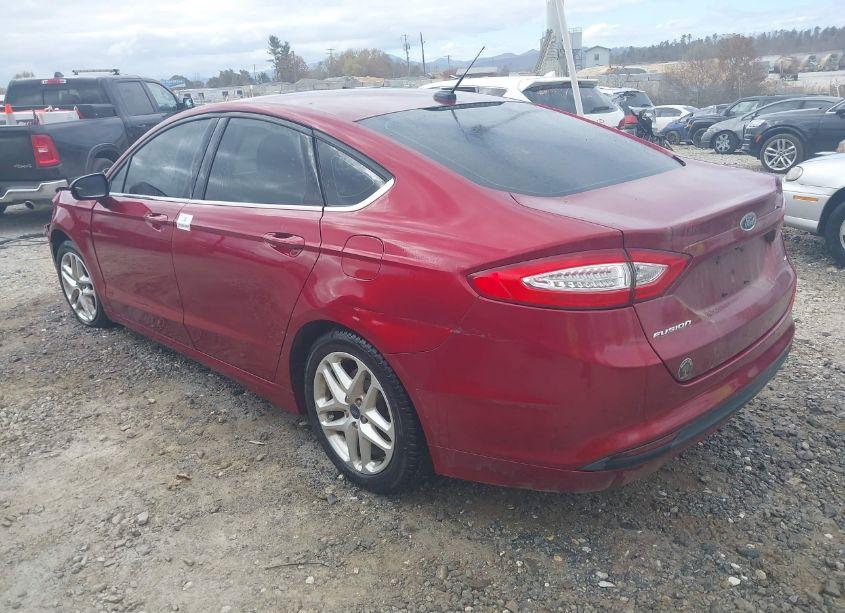 Photo 3 of 2016 Ford Fusion SE (VIN 3FA6P0H79GR121228)