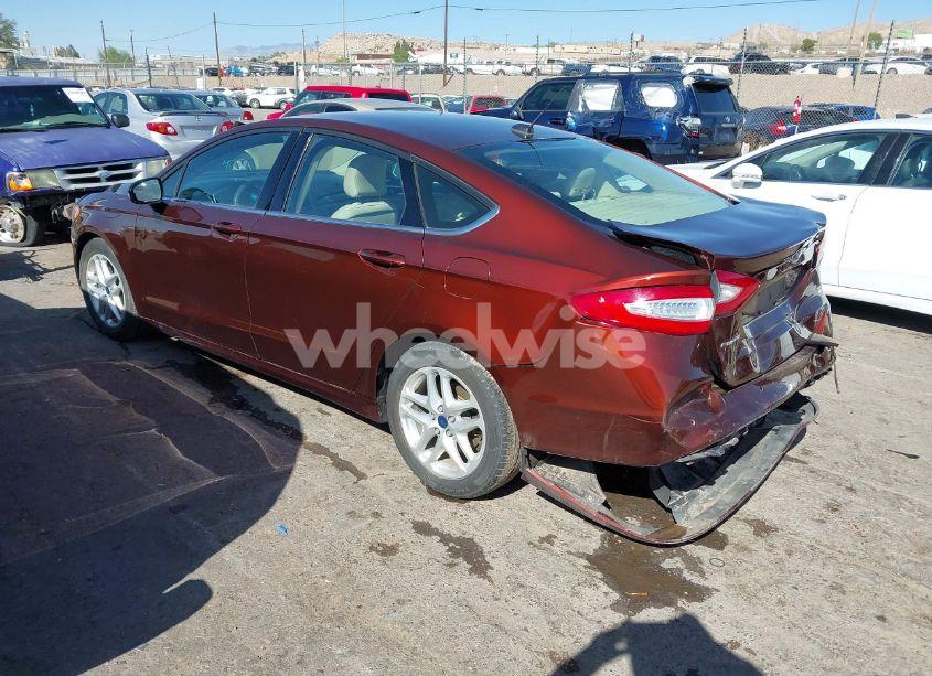 Photo 3 of 2016 Ford Fusion SE (VIN 3FA6P0H79GR383542)