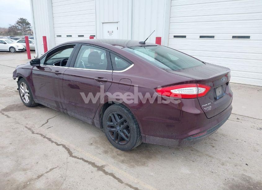 Photo 3 of 2013 Ford Fusion SE (VIN 3FA6P0H7XDR131553)