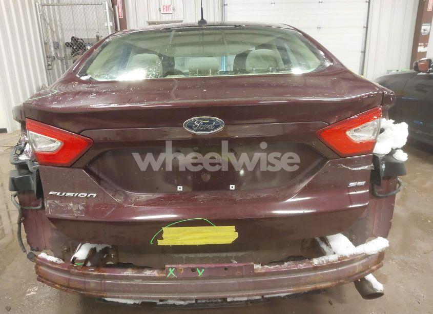 Photo 6 of 2013 Ford Fusion SE (VIN 3FA6P0H7XDR139362)