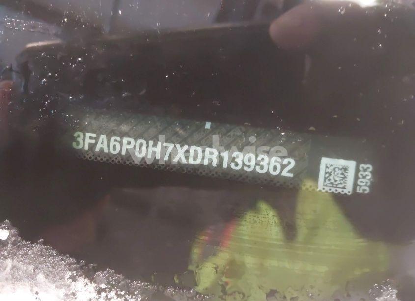 Photo 9 of 2013 Ford Fusion SE (VIN 3FA6P0H7XDR139362)