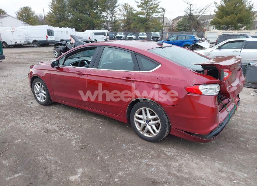 Photo 3 of 2013 Ford Fusion SE (VIN 3FA6P0H7XDR173575)
