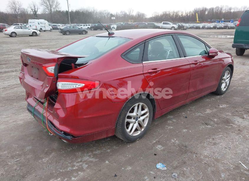 Photo 4 of 2013 Ford Fusion SE (VIN 3FA6P0H7XDR173575)