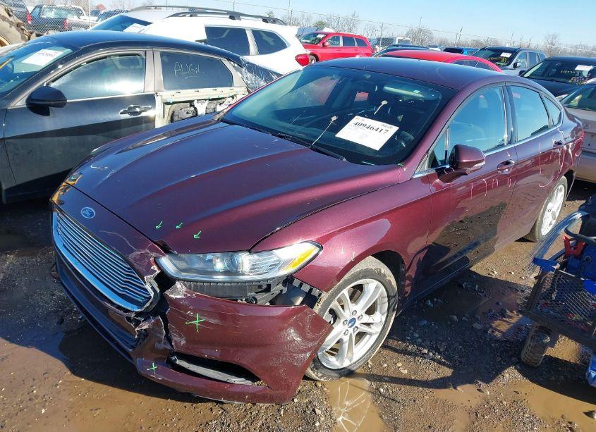 Photo 2 of 2013 Ford Fusion SE (VIN 3FA6P0H7XDR213041)