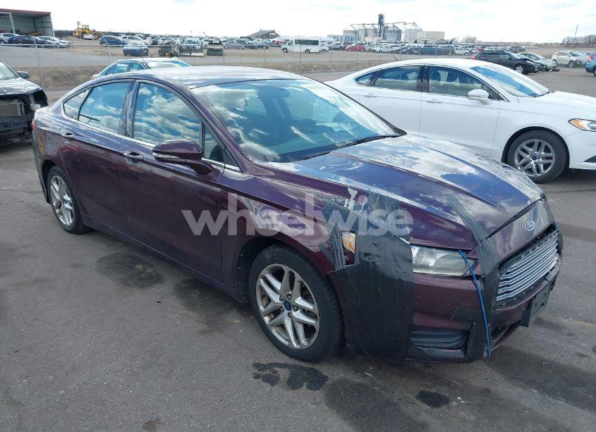 2013 Ford Fusion SE (VIN 3FA6P0H7XDR222547) main photo