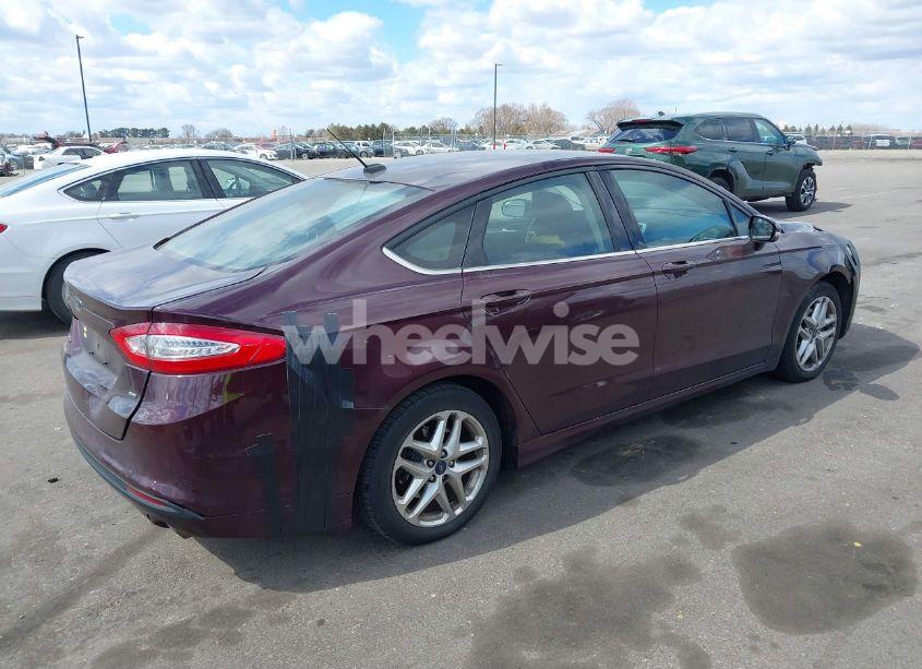 Photo 4 of 2013 Ford Fusion SE (VIN 3FA6P0H7XDR222547)