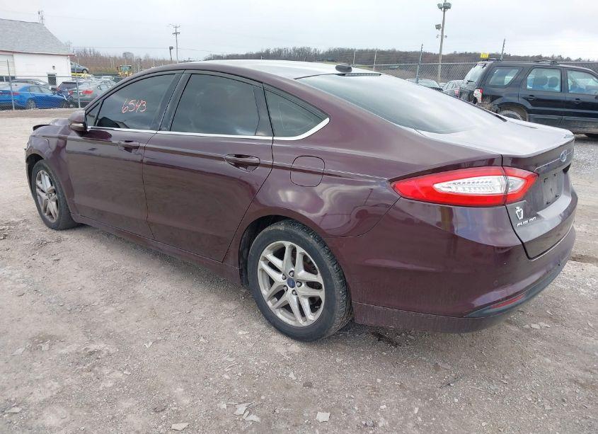 Photo 3 of 2013 Ford Fusion SE (VIN 3FA6P0H7XDR355356)