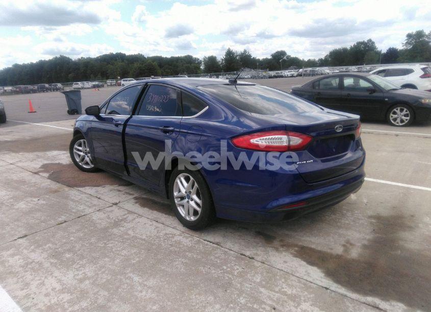 Photo 3 of 2014 Ford Fusion SE (VIN 3FA6P0H7XER131327)