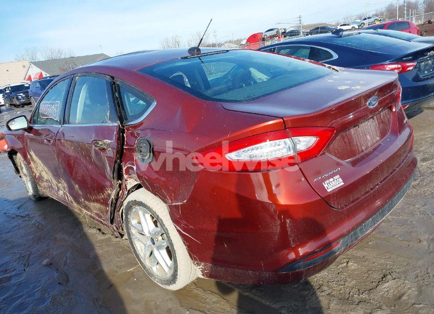 Photo 3 of 2014 Ford Fusion SE (VIN 3FA6P0H7XER174839)