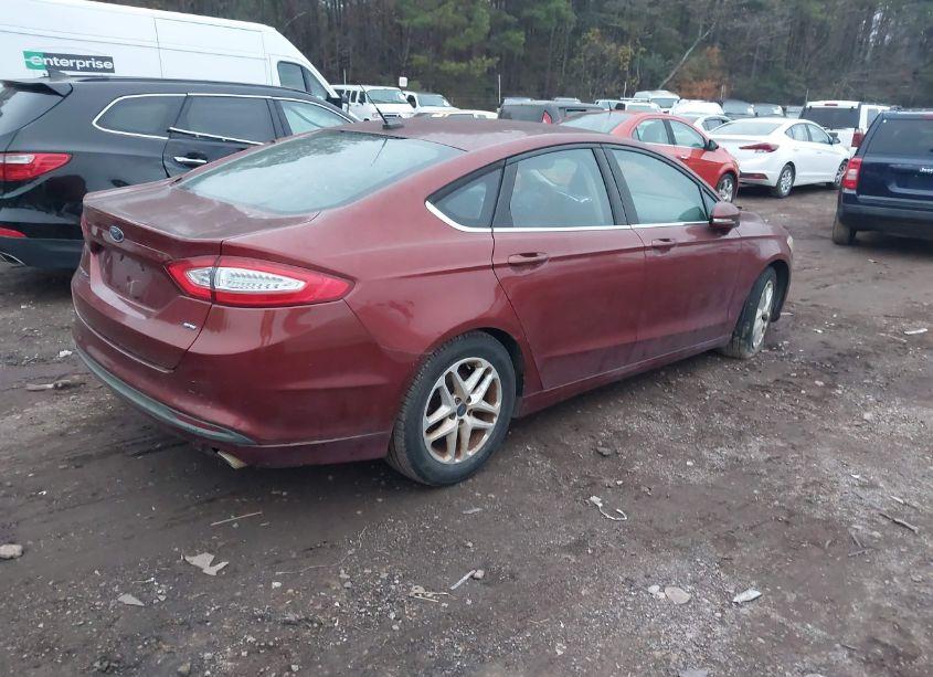 Photo 4 of 2014 Ford Fusion SE (VIN 3FA6P0H7XER276318)