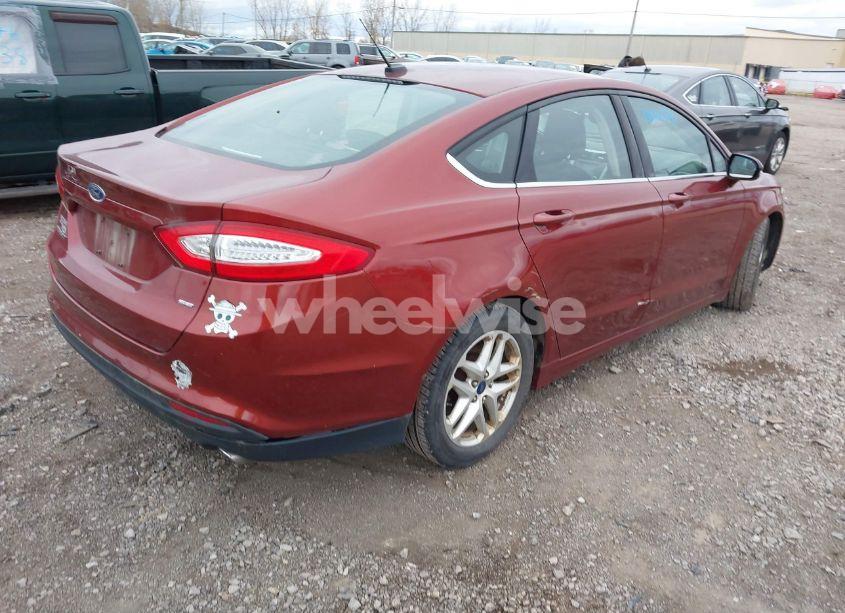 Photo 4 of 2014 Ford Fusion SE (VIN 3FA6P0H7XER374457)