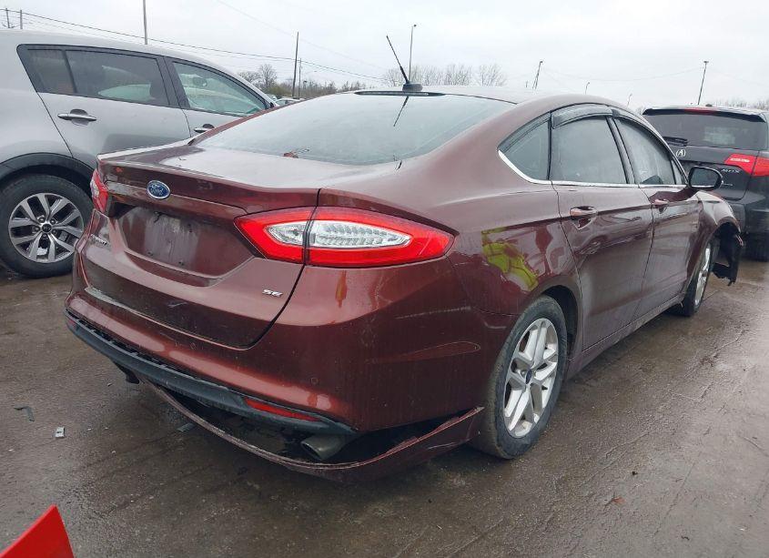 Photo 4 of 2015 Ford Fusion SE (VIN 3FA6P0H7XFR122208)
