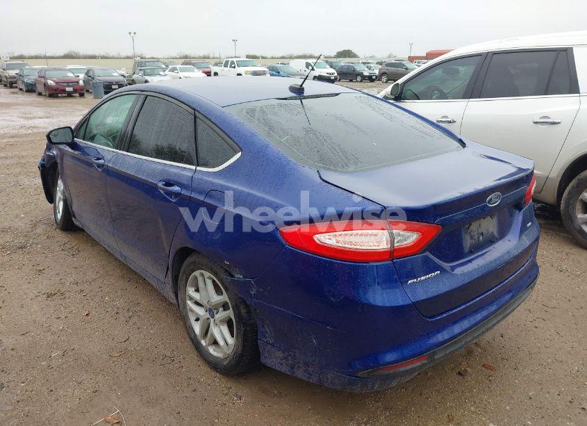 Photo 3 of 2015 Ford Fusion SE (VIN 3FA6P0H7XFR233910)
