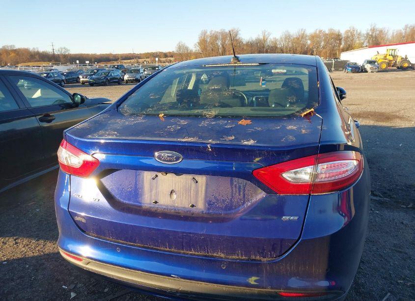 Photo 16 of 2016 Ford Fusion SE (VIN 3FA6P0H7XGR210354)