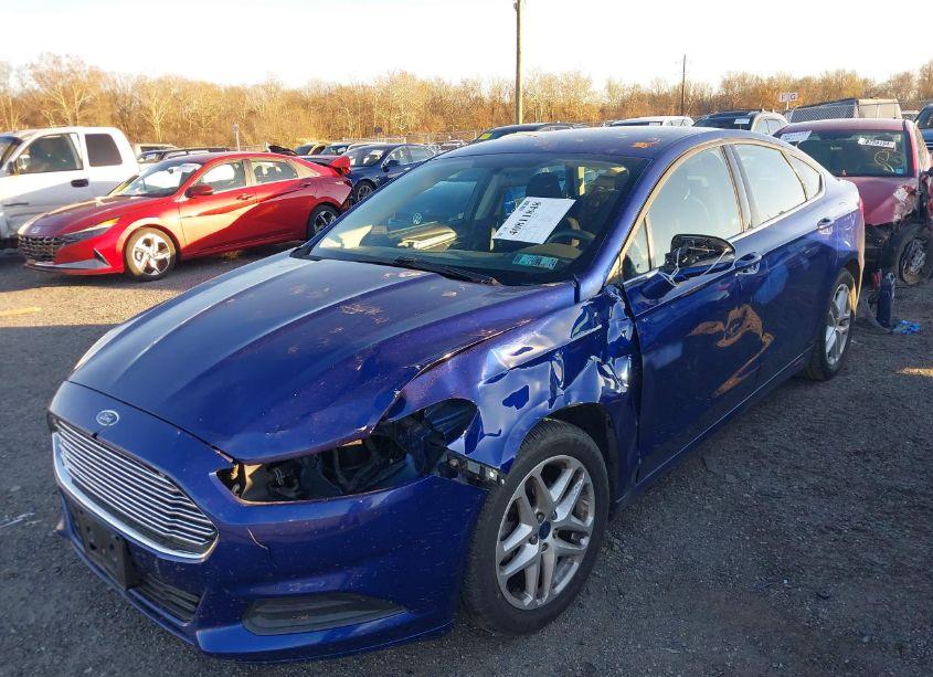 Photo 2 of 2016 Ford Fusion SE (VIN 3FA6P0H7XGR210354)
