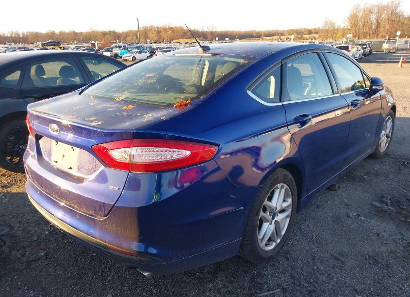 Photo 4 of 2016 Ford Fusion SE (VIN 3FA6P0H7XGR210354)