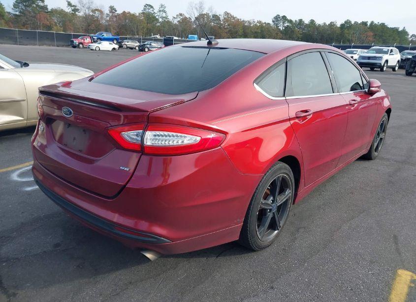 Photo 4 of 2016 Ford Fusion SE (VIN 3FA6P0H7XGR210581)