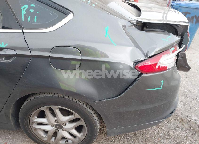 Photo 6 of 2016 Ford Fusion SE (VIN 3FA6P0H7XGR218924)